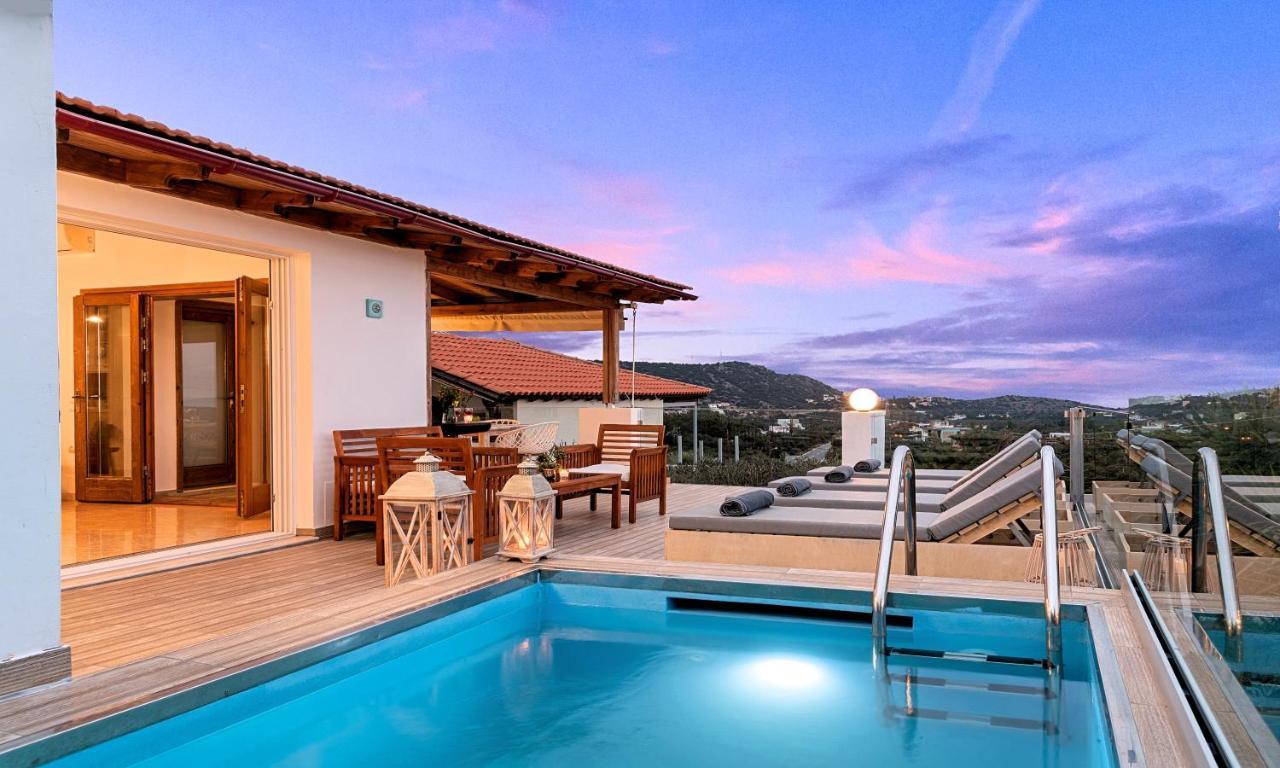 Villa Carolina Private Pool Ágios Nikólaos Екстериор снимка